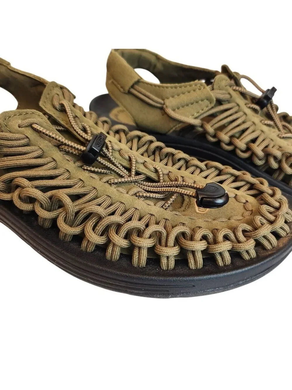 Keen Uneek Sandal Mens Size 8.5 US Army Green Shoes Breathable Outdoor